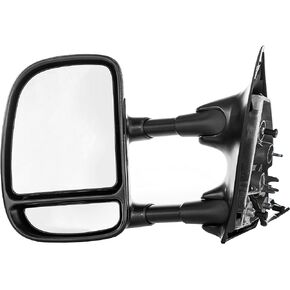 Dependable Direct Left Driver Side Textured Mirror for 99-02 Ford SD F-250, F-350 - Parts Link #: FO1320196
