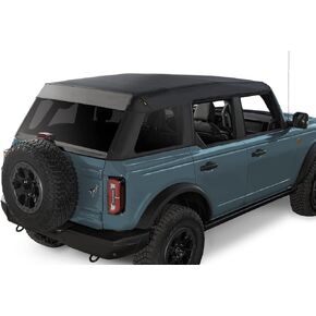 Bestop 5687317 Trektop - '21-Current Bronco 4-Door (Black Twill)