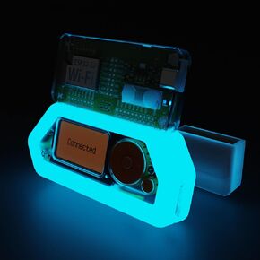 مجموعة حافظات حماية 3 في 1 لـ Flipper Zero وWi-Fi Dev Board V1 ESP32-S2، ملحقات متوافقة مع Flipper Zero & WiFi Dev Board - حافظة WiFi شفافة مع مجموعة حافظات ناعمة زرقاء