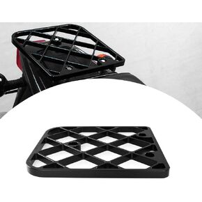 Xitomer Motorcycle Luggage Cargo Rack Fit for TW200 2024 2023 2022 2021 TW200 2020 2019 2018 2017 2016 TW200 1990 1987-2024, Motorcycle Rack Luggage Rack for TW200 Motorcycle Rear Top Rack (Blue)