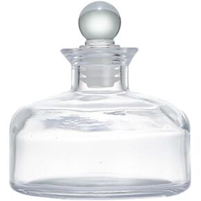 200ml/6.6oz Refillable Empty Glass Diffuser Bottle Diffuser Jar Aromatherapy Container Essential Oils Fragrance Accessories for DIY Replacement Reed Diffuser Sticks Diffuser (Clear)