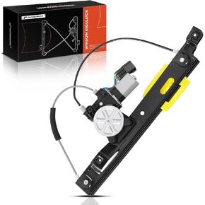 A-Premium Electric Power Window Regulator with Motor Compatible with Jaguar XF 2009-2015 XFR 2010-2015 XFR-S 2013-2015 Rear Right Passenger Side