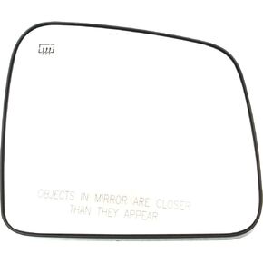 For Jeep Grand-Cherokee 2011-2018 Mirror Glass Driver Side | Heated | w/Backing Plate | Flat Glass Type | Replacement For 68092051AB