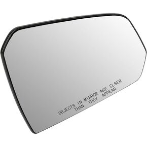 DNA Motoring OEM-MG-0028 87611C2000 Factory Style Right Side Mirror Glass w/Heated Compatible with 15-19 Sonata