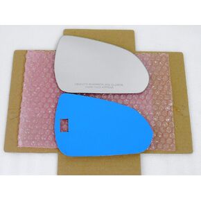 New Replacement Mirror Glass with Full Size Adhesive for 2018-2022 Hyundai Accent Kia Rio Passenger Side View Right RH