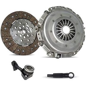 Clutch Slave Kit 5 Speed; for Dual Mass Flywheel; (07-149S) | Compatible with Focus S Se Sel Titanium Plus Hatchback Sedan 2012-2018 2.0L L4 | HD Woven Organic Sprung Disc