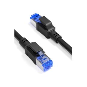 Ercielook CAT8 Ethernet Cable High Speed, 50ft Heavy Duty 40Gbps 2000Mhz Internet Cord with RJ45 Connectors for Modem Gaming PC PS5 Xbox Router