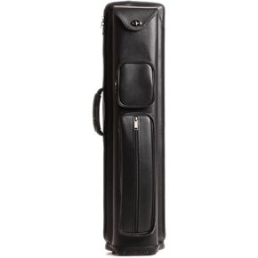 4x6 Pro 4B6S Combo Cue Case - 4 Butt / 6 Shaft - Black Leatherette