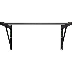 Rage Fitness R2 Wall Mounted Pull Up Bar, (500 lbs) Weight Capacity, Heavy Duty Steel Chin up Bar/ Pull up Bar for Home or Commercial Gym Workout, Upper Body Workout Bar with One Year Warranty
