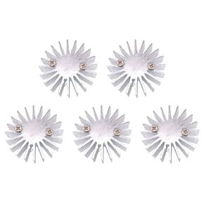 5pcs OD 35mm x H 10mm 1W 1 Watt LED Aluminium Heatsink Cooling Cooler Round