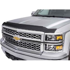 Auto Ventshade [AVS] Aeroskin II Hood Protector | Fits 2016 - 2024 Nissan Titan XD, Low Profile - Textured Black | 436095