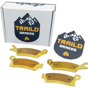 Brass Brake Pad Set for Can-Am Outlander 450/500/570/650/700/850/1000 2013-2023 (Axle Set (Front))