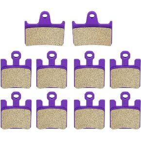 SCITOO Carbon Fiber Brake Pads Fit for 03 for Suzuki GSXR1000, 03 04 05 06 07 for Kawasaki Ninja