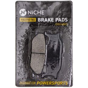 NICHE Brake Pad Set for Yamaha V Star 650 950 SR400 Royal Road Star Virago 535 Front Organic