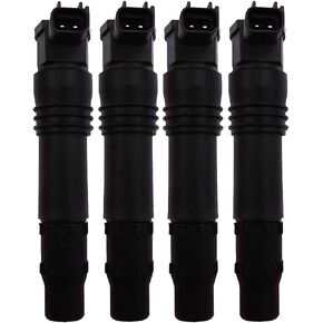 F6T547 129700-4400 4Pcs Ignition Coils Compatible With Suzuki GSX1300R GSXR1000 Hayabusa 1300R 1999-2009 2011 2012 1297004400
