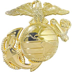 3D USMC Gold EGA Car Emblem