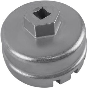 64mm 14 Flute Oil Filter Wrench, Chrome Vanadium Steel, Fits 1.8L Engines with Cartridge Style Oil Filter Systems, Toyota, Lexus, Scion