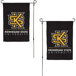 Kennesaw State University Garden Flag Owls KSU Banner 100% Polyester (Design A)