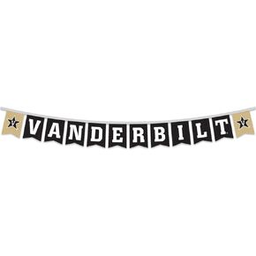 Vanderbilt Commodores Banner String Pennant Flags
