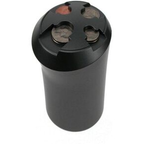 TYPE S TOURING ITEMS Universal Car Coin Holder High-Capacity Car Organizer Cup Holder Car Accessories Fits Most Car Trucks (Black)