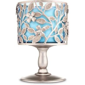 Dogwood Pedestal 3-Wick Candle Holder