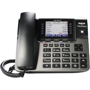 RCA Unison DECT 6.0 Phone System with One Base Station and Two Cordless Handsets in Saudi Arabia