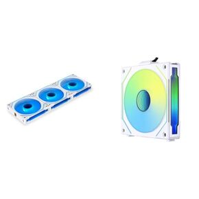 Lian Li SL Infinity 120 & 140 Black Reverse Blade Fans Single Pack without Controller (RSLIN120-1B, 14RSLIN1B)