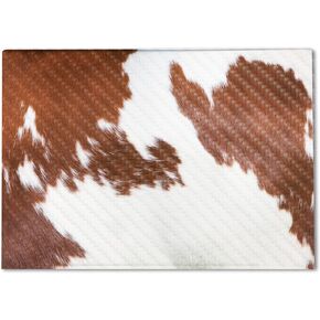 Carbon Fiber Gaming Skin Compatible with HP Envy x360 16" (2023) - Cow Hide - Premium 3M Vinyl Protective Wrap Decal Cover - Easy to Apply | Crafted in The USA by MightySkins
