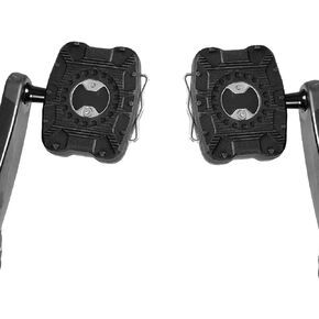 Rehomy A Pair Road Bikes Clipless Pedal Converter Clipless Pedal to Flatform Pedal Adapter for Wahoo Pedals