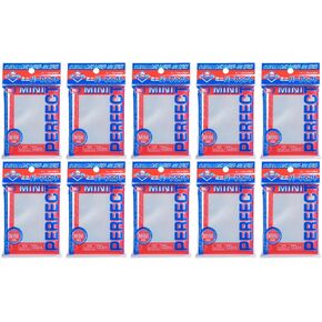 KMC Perfect Size Card Sleeves Mini [10 Packs]