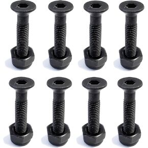 1 Inch Hardware Screw Set for Longboard Skateboard Cruiser