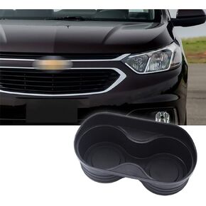 Cup Holder for Chevy Cobalt Pontiac G5 2005-2010, Insert Front Console Rubber Dual Drink Cupholder Liner for 2005 2006 2007 2008 2009 2010 Chevy Cobalt/2007 2008 2009 Pontiac G5-1PC