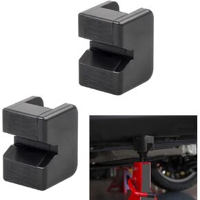 Jack Stand Pads, Car Jack Pads, Universal Rubber Jack Pad Adapter, Rail Pinch Welds Protector, Car Accessories Floor Jack Rubber Pad Universal for Car Jack Stand