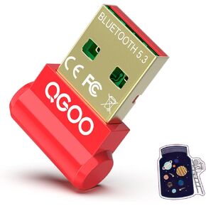 Bluetooth Adapter 2.0 for car V2.0 EDR Support Windows8.1(Rose Red)