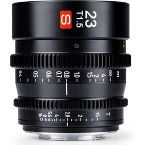 VILTROX 23mm T1.5 Micro 4/3 Mount Cine Lens, T1.5 Cine Lens for Micro Four Thirds Mount Olympus Panasonic Lumix in Saudi Arabia