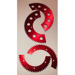 Split Aluminum Sprockets 35 Chain. (53 Tooth)