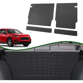 Backrest Mat Compatible with 2023 2024 Honda HRV Cargo Liner TPE All Weather Back Seat Protector Replacement for 2023 2024 Honda HR-V Accessories (Compatible with 23-24 HRV, Backrest Mat)