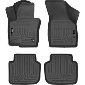 Husky Liners - Weatherbeater | Fits 2012 - 2022 Volkswagen Passat - Front & 2nd Row Liner - Black, 4 pc. | 98681 in Saudi Arabia