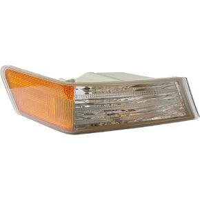 Compatible with 2007 2008 2009 2010 2011 2012 2013 2014 2015 2016 2017 Jeep Patriot Parking Turn Signal Lamp Housing Cover Side Marker Corner Light Front Left Driver
