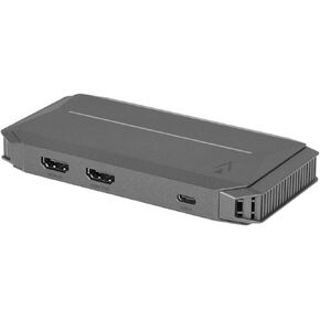 Dark Matter by Monoprice 4K @ 30Hz Sentry Streaming Video Capture Card, 3840 x 2160p (UHD) Maximum Resolution, HDMI 2.0, 3.5mm Audio Port 48 KHz 16‑bit