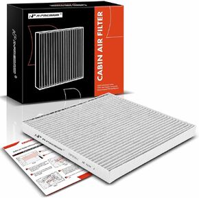 A-Premium Cabin Air Filter with Activated Carbon Compatible with Freightliner Cascadia 2008-2015, Century Class 1996-2011, Replace# PA10181, T1000921S