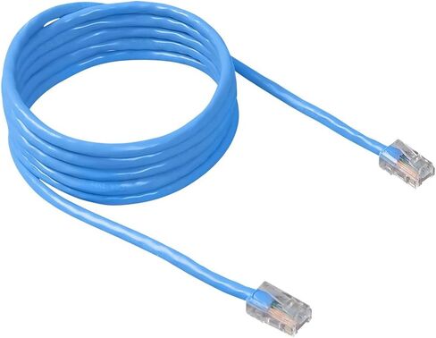 Belkin 3-Feet RJ45 Cat5E Patch Ethernet Network Cable, Blue (A3L781-03-BLU) in Saudi Arabia