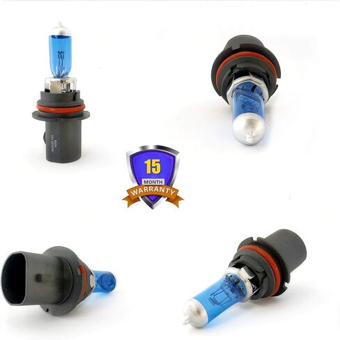 VEXONEYE 9004/HB1 مصباح هالوجين أمامي HB1 12V 65/45W 5000K مصباح رأس أبيض ماسي، مصابيح الرأس، عمر طويل... in Saudi Arabia