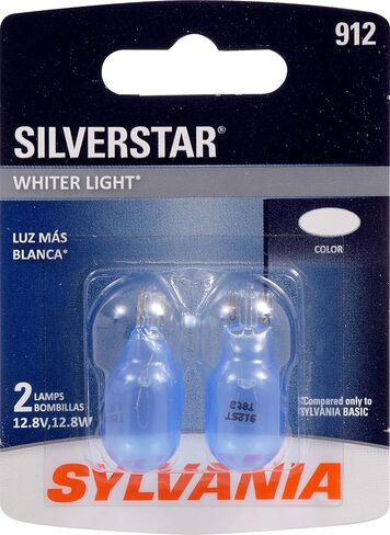SYLVANIA - 912 SilverStar Mini Bulb (Contains 2 Bulbs) in Saudi Arabia