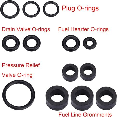 منظم ضغط الوقود غطاء صمام مجموعة الربيع ل 1999 2000 2001 2002 2003 فورد 7.3L Powerstroke الديزل in Kuwait