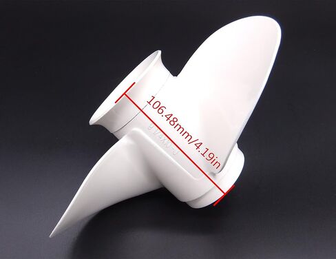 SouthMarine Boat Engine Aluminum Alloy Propeller 9 1/4x10-J for Yamaha 9.9HP 15HP Outboard Motor 63V-45952-10-00 9.25x10 in Saudi Arabia