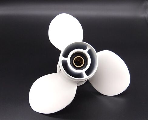SouthMarine Boat Engine Aluminum Alloy Propeller 9 1/4x10-J for Yamaha 9.9HP 15HP Outboard Motor 63V-45952-10-00 9.25x10 in Saudi Arabia