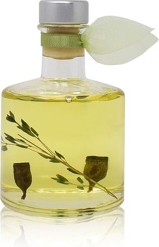 مجموعة هدايا LOVSPA Relax من شجرة الشاي والأوكالبتوس العطرية والزيوت العطرية | نباتات حقيقية داخل الزجاجة | رائحة منعشة تشبه السبا in Kuwait