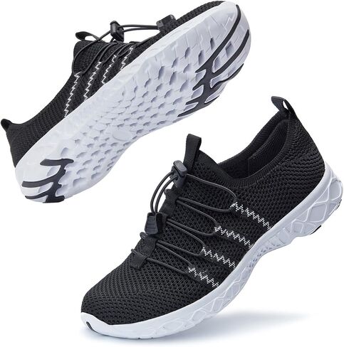 أحذية ماء من ATHMILE للرجال والنساء أحذية النهر للبالغين للسباحة على الشاطئ وبحيرة حمام السباحة جوارب مائية حافي القدمين سريعة الجفاف للتنزه سيرًا على الأقدام وركوب الأمواج والتجديف in Kuwait
