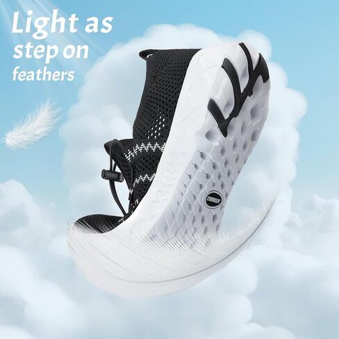 أحذية ماء من ATHMILE للرجال والنساء أحذية النهر للبالغين للسباحة على الشاطئ وبحيرة حمام السباحة جوارب مائية حافي القدمين سريعة الجفاف للتنزه سيرًا على الأقدام وركوب الأمواج والتجديف in Kuwait